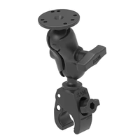 Tough-Claw Small Clamp Mount with Round Plate Adapter Short Arm