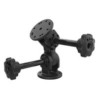 Dual 90-Degree Pivot Mount with Knob