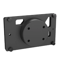 Low-Profile Cage Guard Mount with Backing Plate