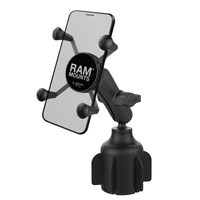 X-Grip UN7 Phone Mount with RAM Stubby Cup Holder Base