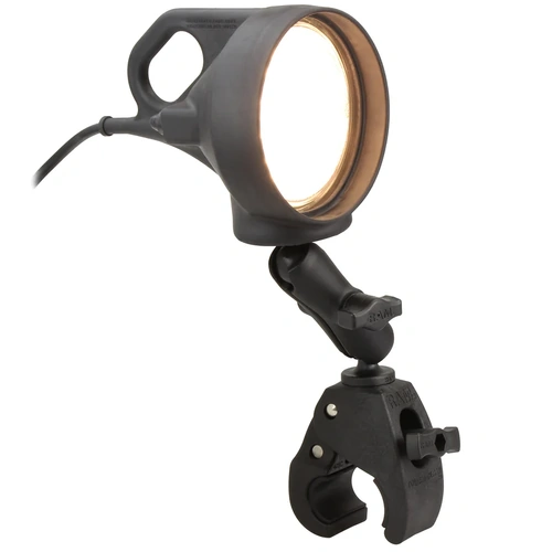 Tough-Claw Double Ball Mount with LED Spotlight